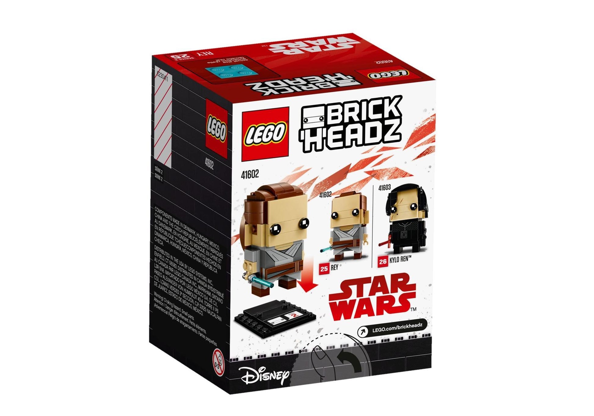 Lego 41602 BrickHeadz Star Wars: Rey - plegobil