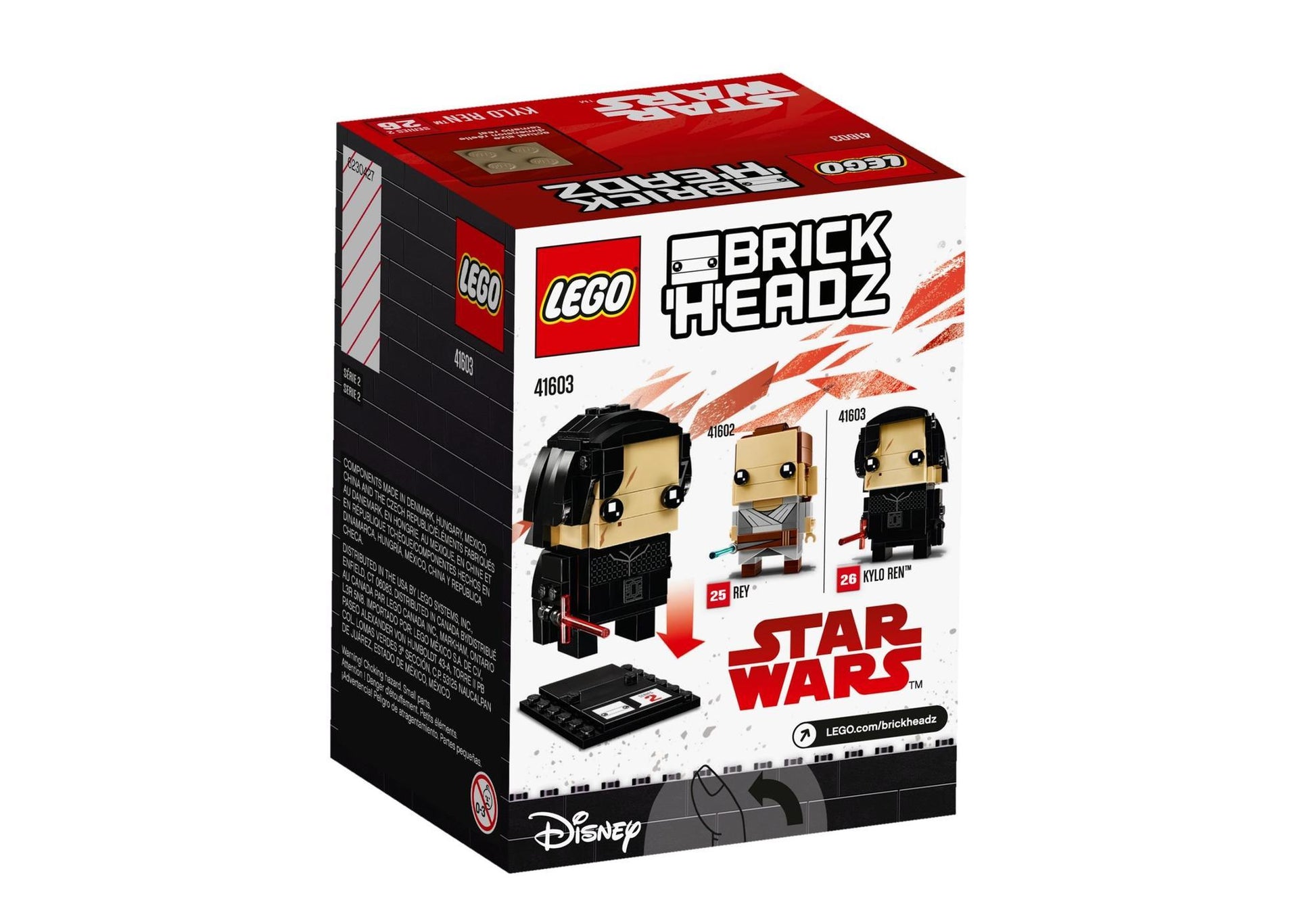 Lego 41603 BrickHeadz Star Wars: Kylo Ren - plegobil