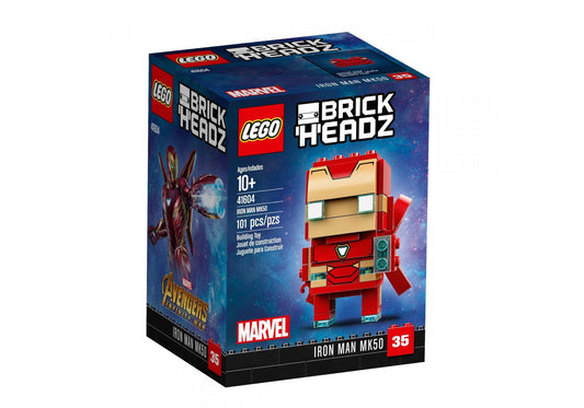 Lego 41604 BrickHeadz Marvel: Iron Man MK50 - plegobil
