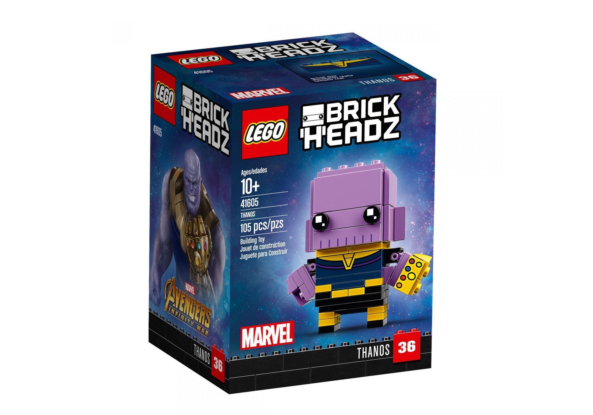 Lego 41605 BrickHeadz Marvel: Thanos - plegobil
