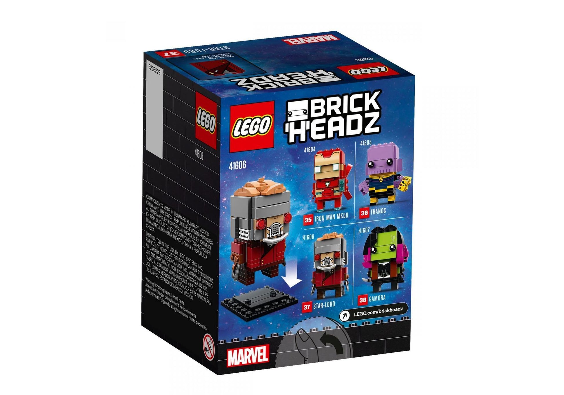 Lego 41606 BrickHeadz Marvel: Star-Lord - plegobil