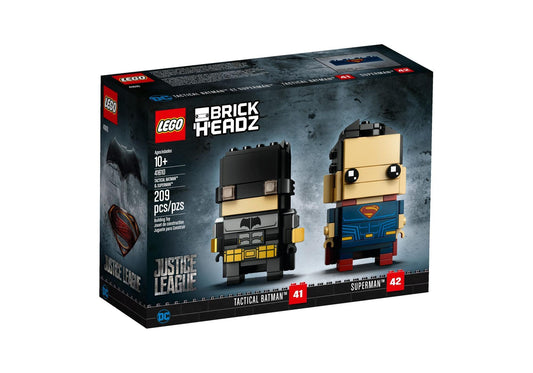 Lego 41610 BrickHeadz Justice League: Tactical Batman™ & Superman™ - plegobil