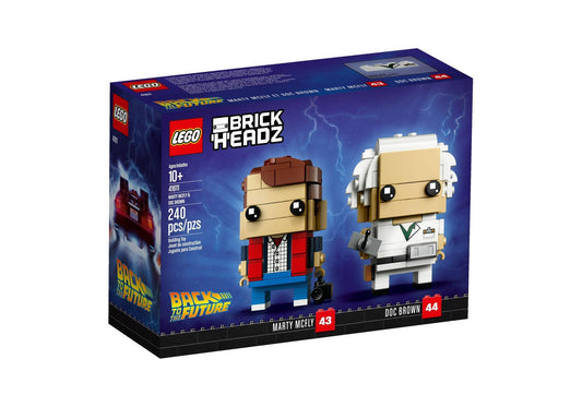 Lego 41611 BrickHeadz Marty McFly und Doc Brown - plegobil