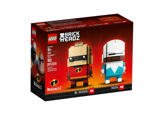 Lego 41613 BrickHeadz Incredibles: Mr. Incredible & Frozen - plegobil