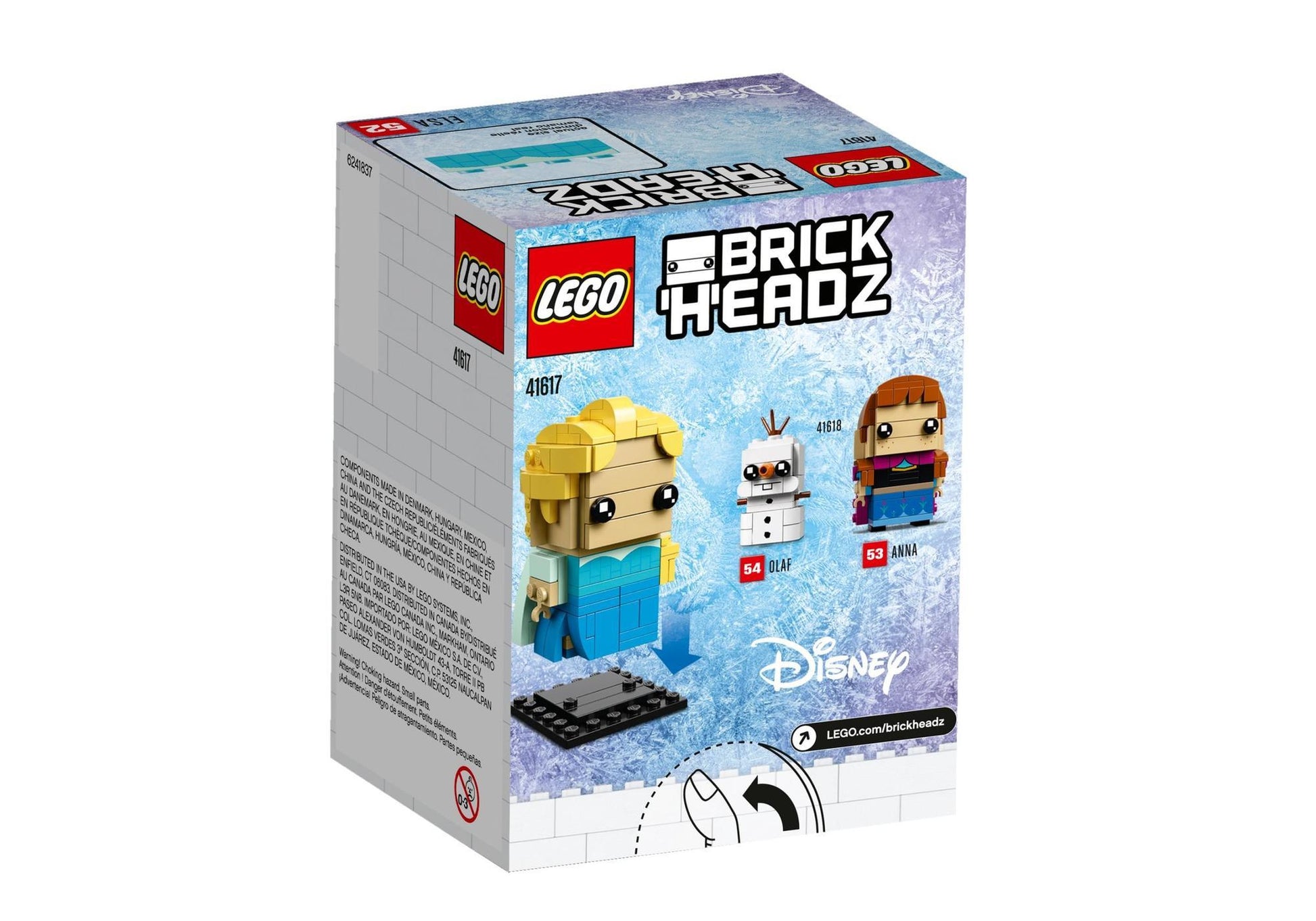 Lego 41617 BrickHeadz Disney Frozen: Elsa - plegobil