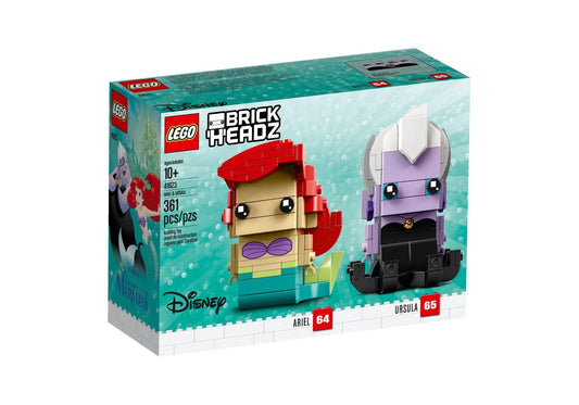 Lego 41623 BrickHeadz Disney Mermaid: Arielle & Ursula - plegobil