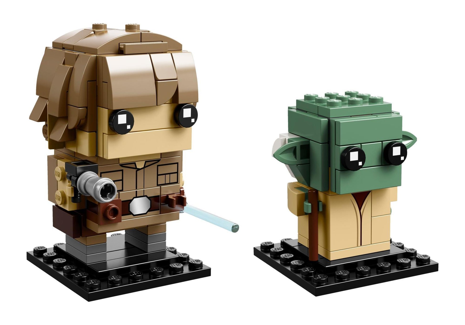 Lego 41627 BrickHeadz Star Wars: Luke Skywalker und Yoda - plegobil