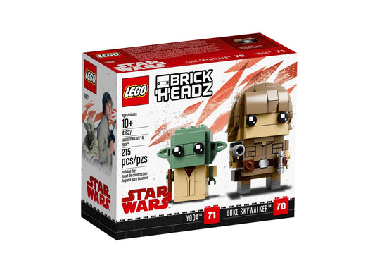 Lego 41627 BrickHeadz Star Wars: Luke Skywalker und Yoda - plegobil