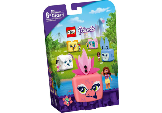 Lego 41662 Friends: Olivias Flamingo-Würfel - plegobil