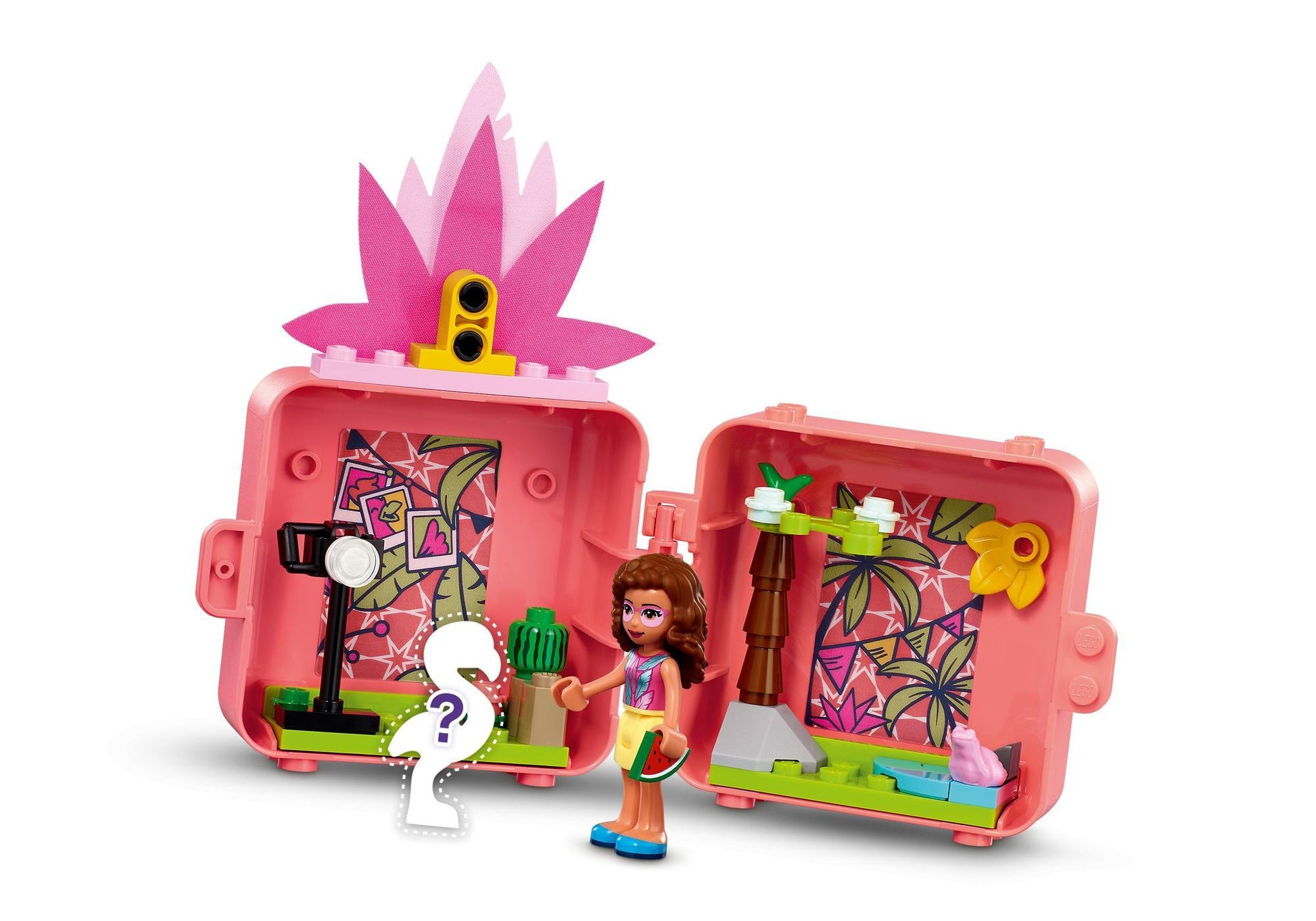 Lego 41662 Friends: Olivias Flamingo-Würfel - plegobil
