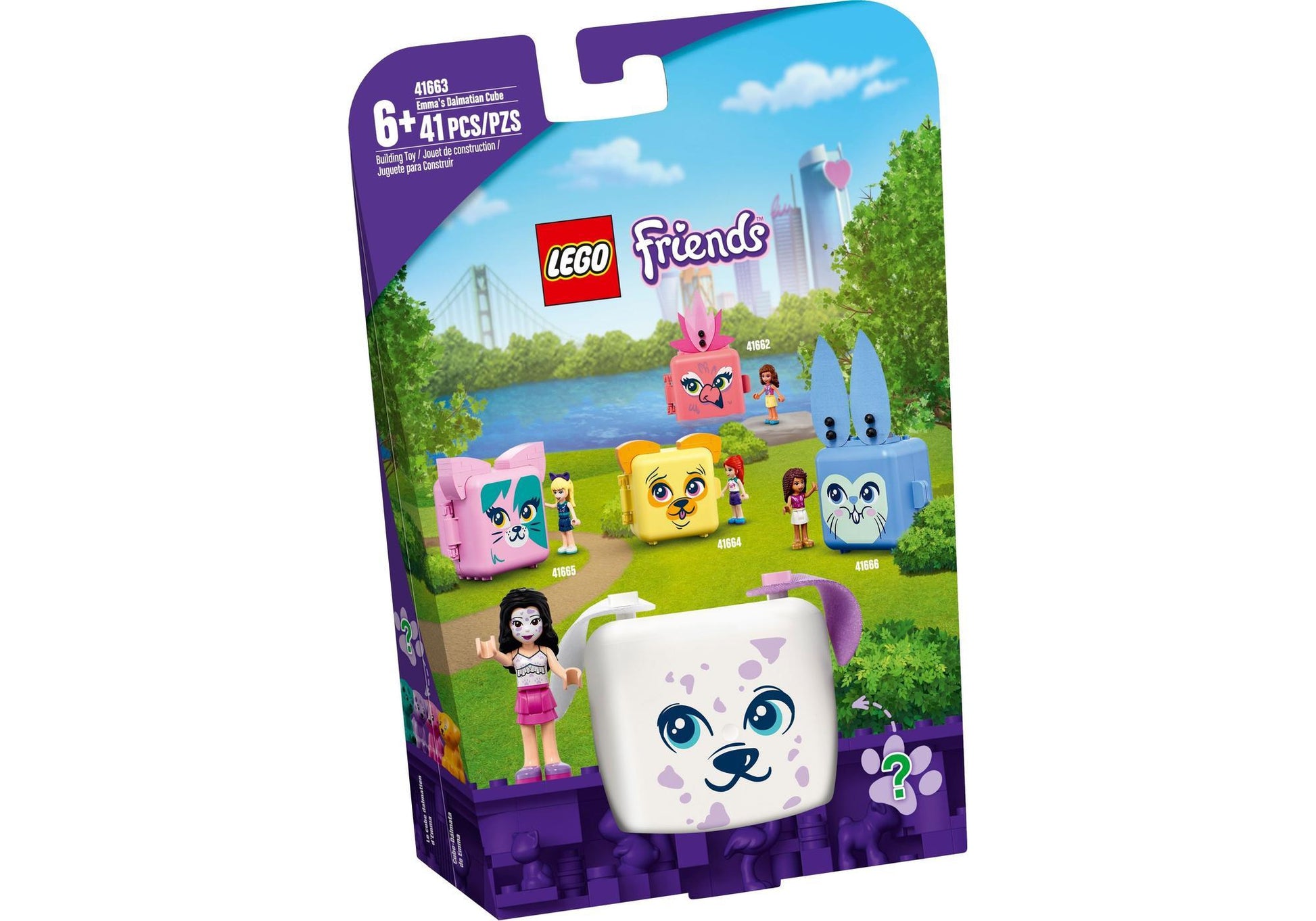 Lego 41663 Friends: Emmas Dalmatiner-Würfel - plegobil