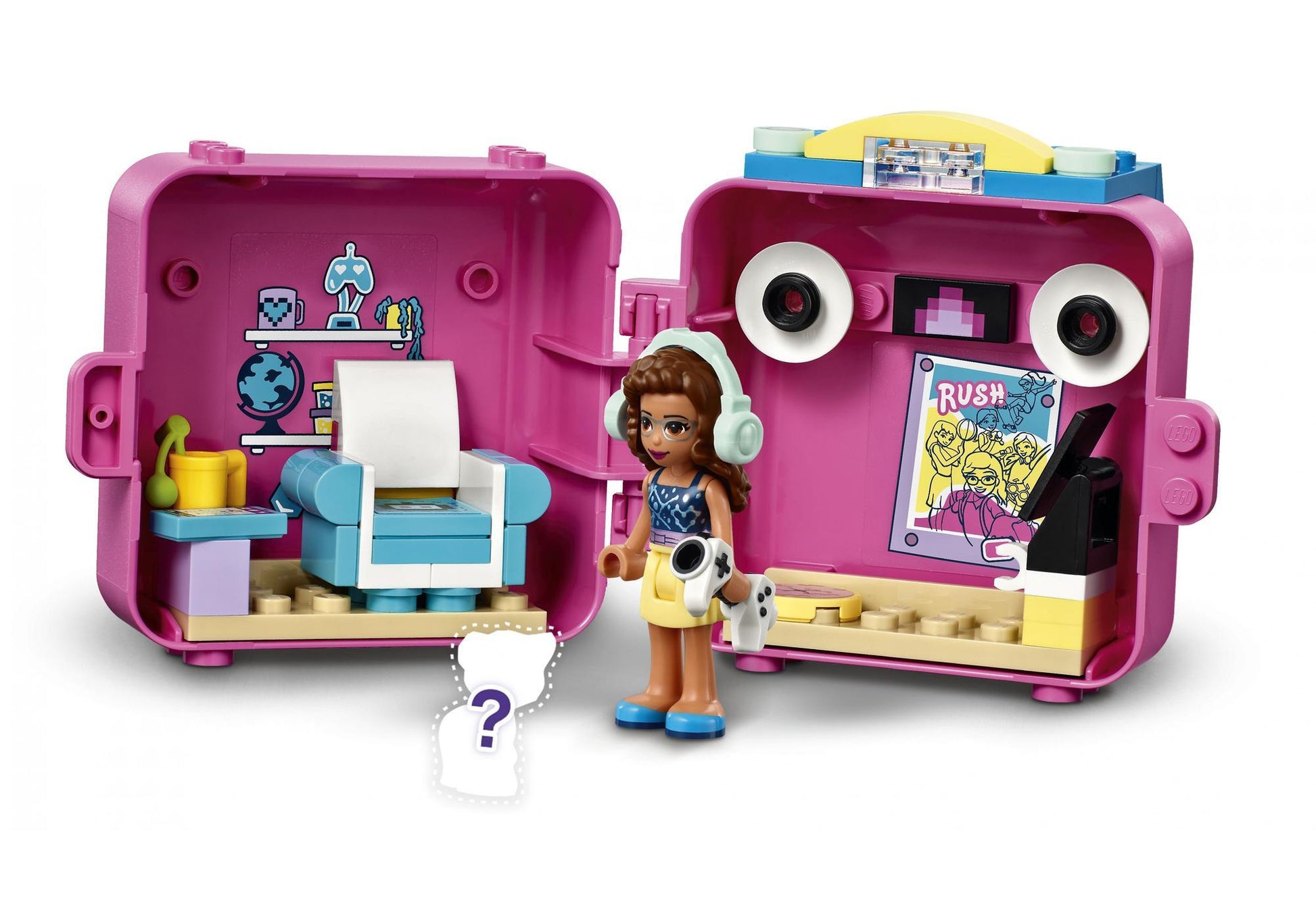 Lego 41667 Friends Olivias Spiele-Würfel - plegobil