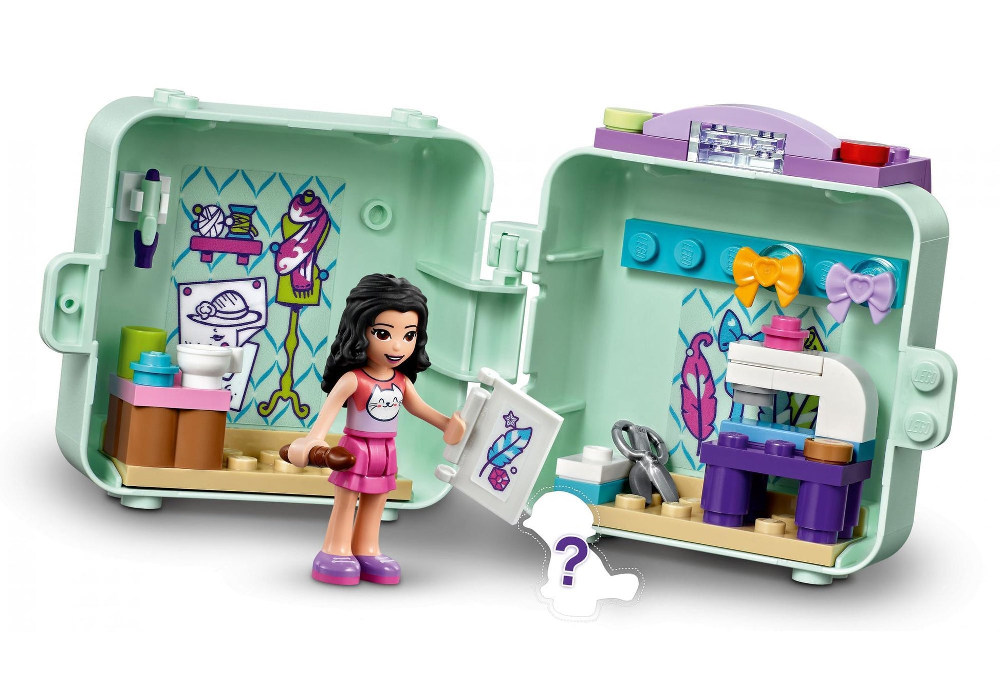 Lego 41668 Friends Emmas Mode-Würfel - plegobil