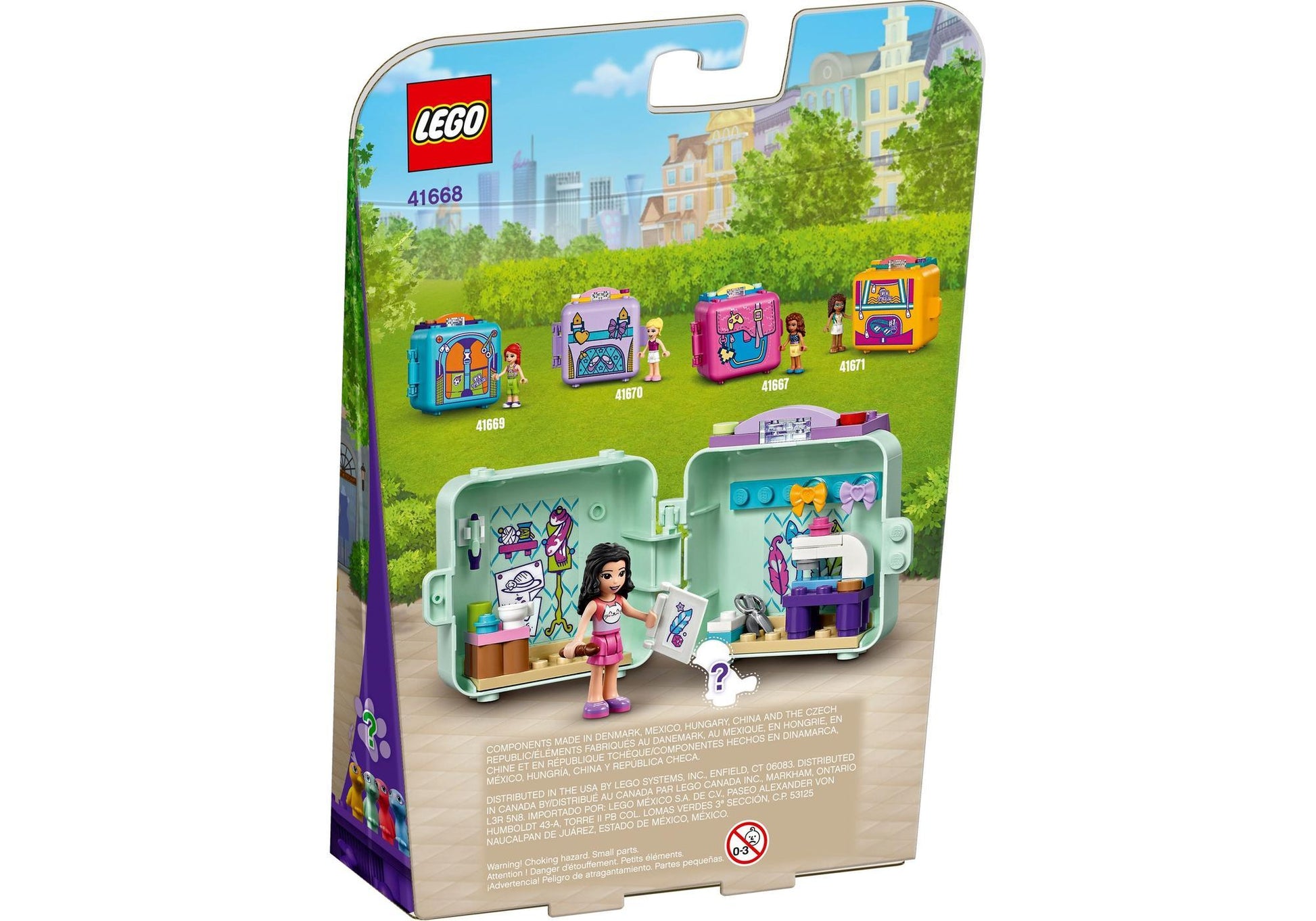 Lego 41668 Friends Emmas Mode-Würfel - plegobil