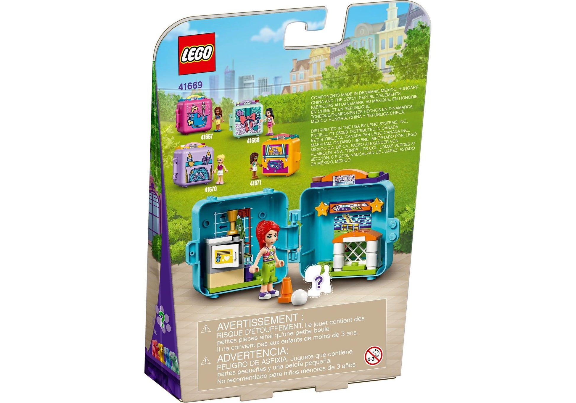 Lego 41669 Friends Mias Fußball-Würfel - plegobil