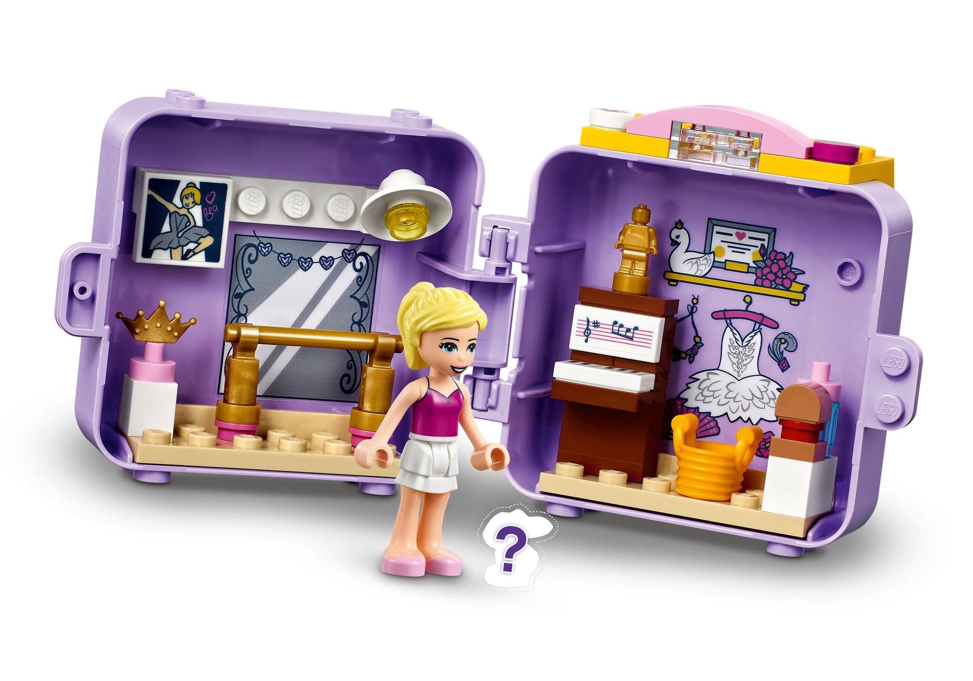 Lego 41670 Friends: Stephanies Ballett-Würfel - plegobil
