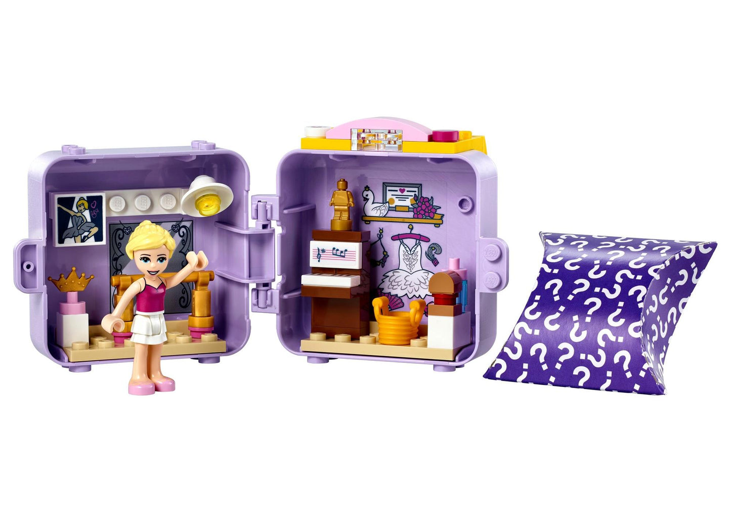 Lego 41670 Friends: Stephanies Ballett-Würfel - plegobil