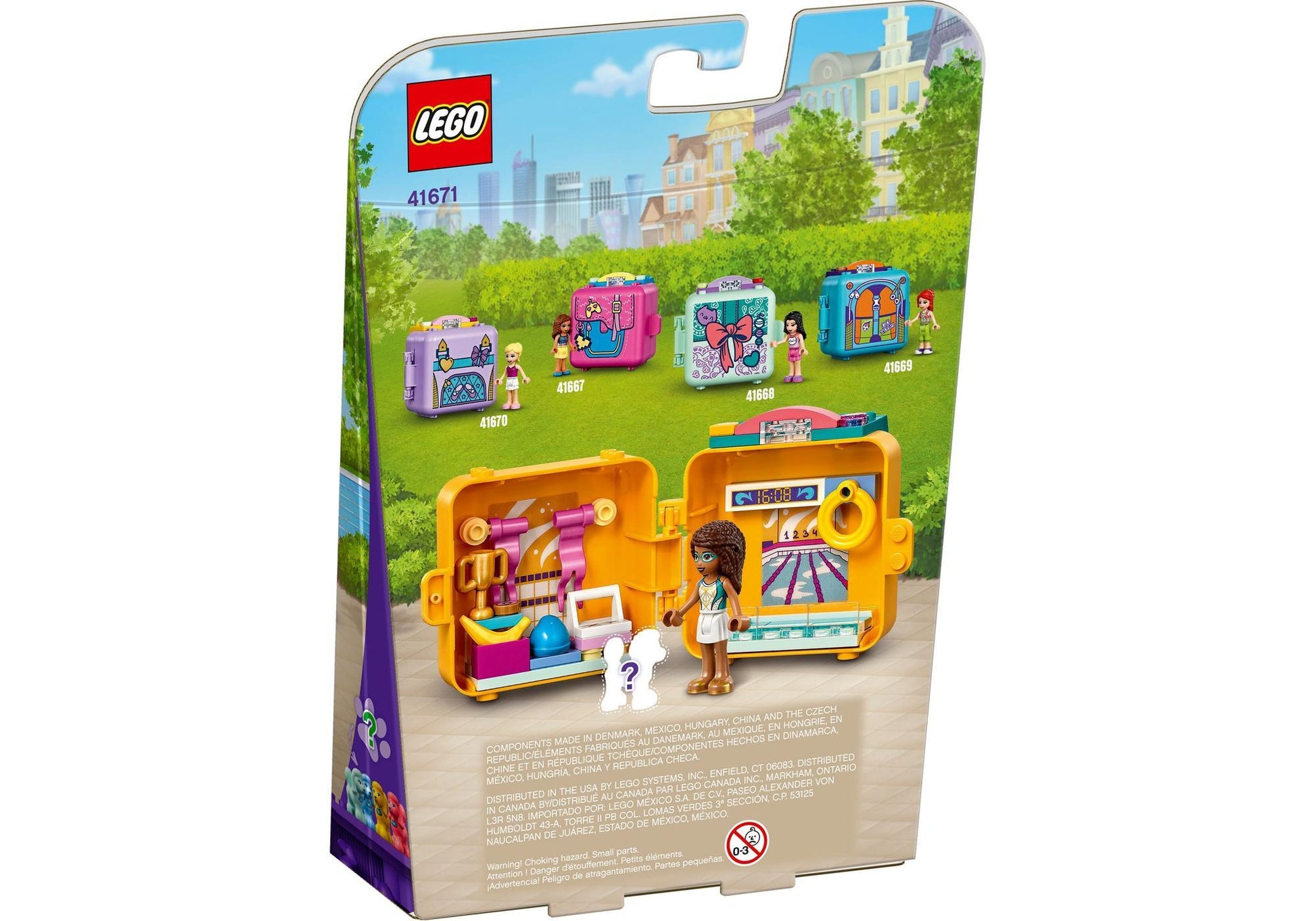 Lego 41671 Friends Andreas Schwimmstar-Würfel - plegobil