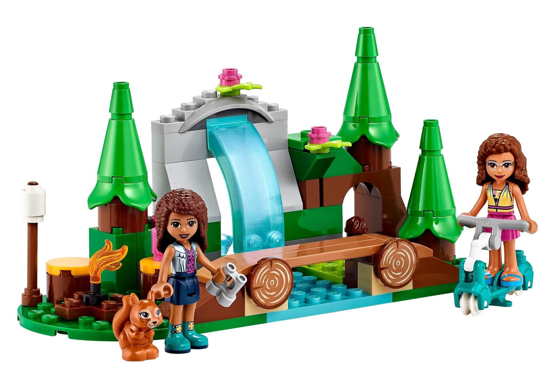 Lego 41677 Friends Wasserfall im Wald - plegobil