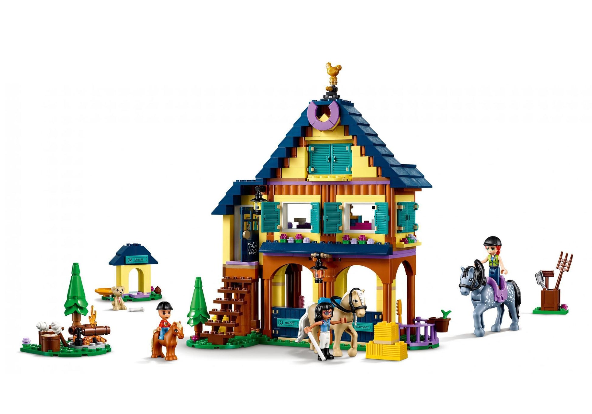 Lego 41683 Friends: Reiterhof im Wald - plegobil