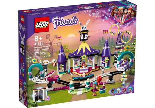 Lego 41685 Friends: Magische Jahrmarktachterbahn - plegobil