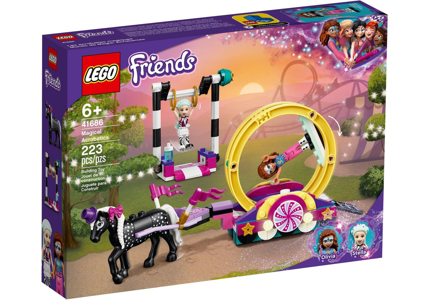 Lego 41686 Friends Magische Akrobatikshow - plegobil