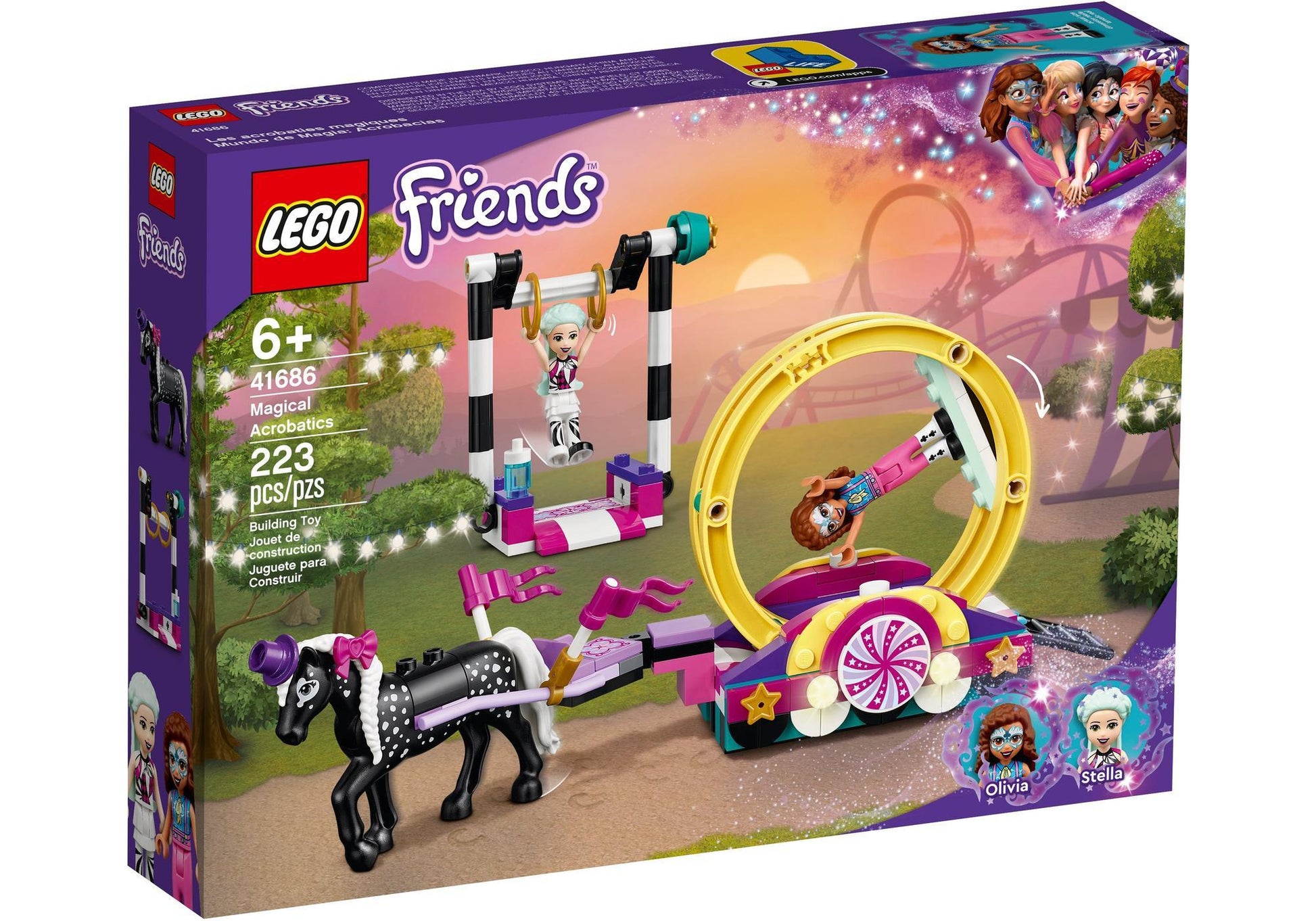 Lego 41686 Friends Magische Akrobatikshow - plegobil