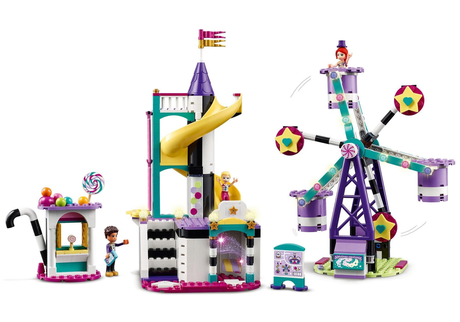 Lego 41689 Friends Magisches Riesenrad mit Rutsche - plegobil