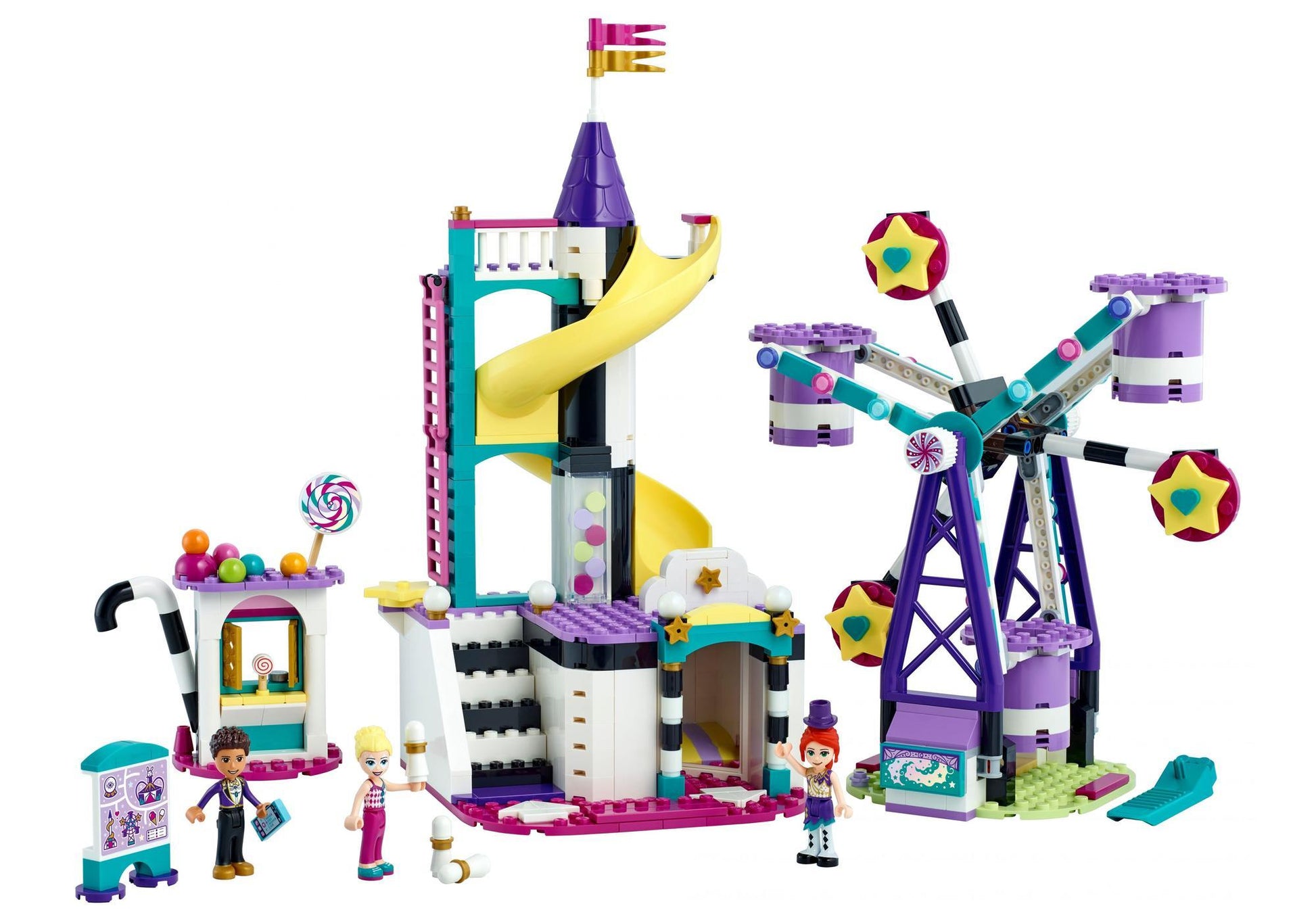 Lego 41689 Friends Magisches Riesenrad mit Rutsche - plegobil