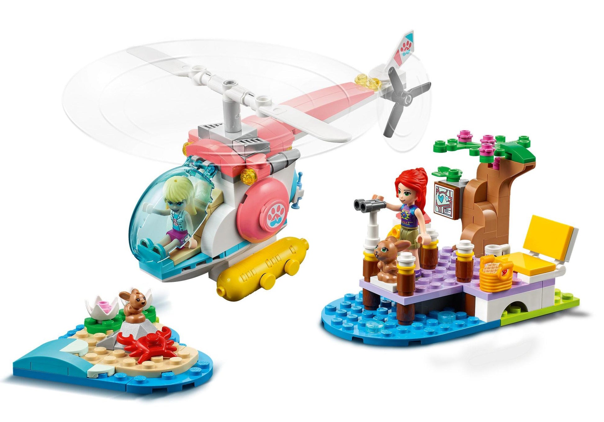 Lego 41692 Friends: Tierrettungshubschrauber - plegobil