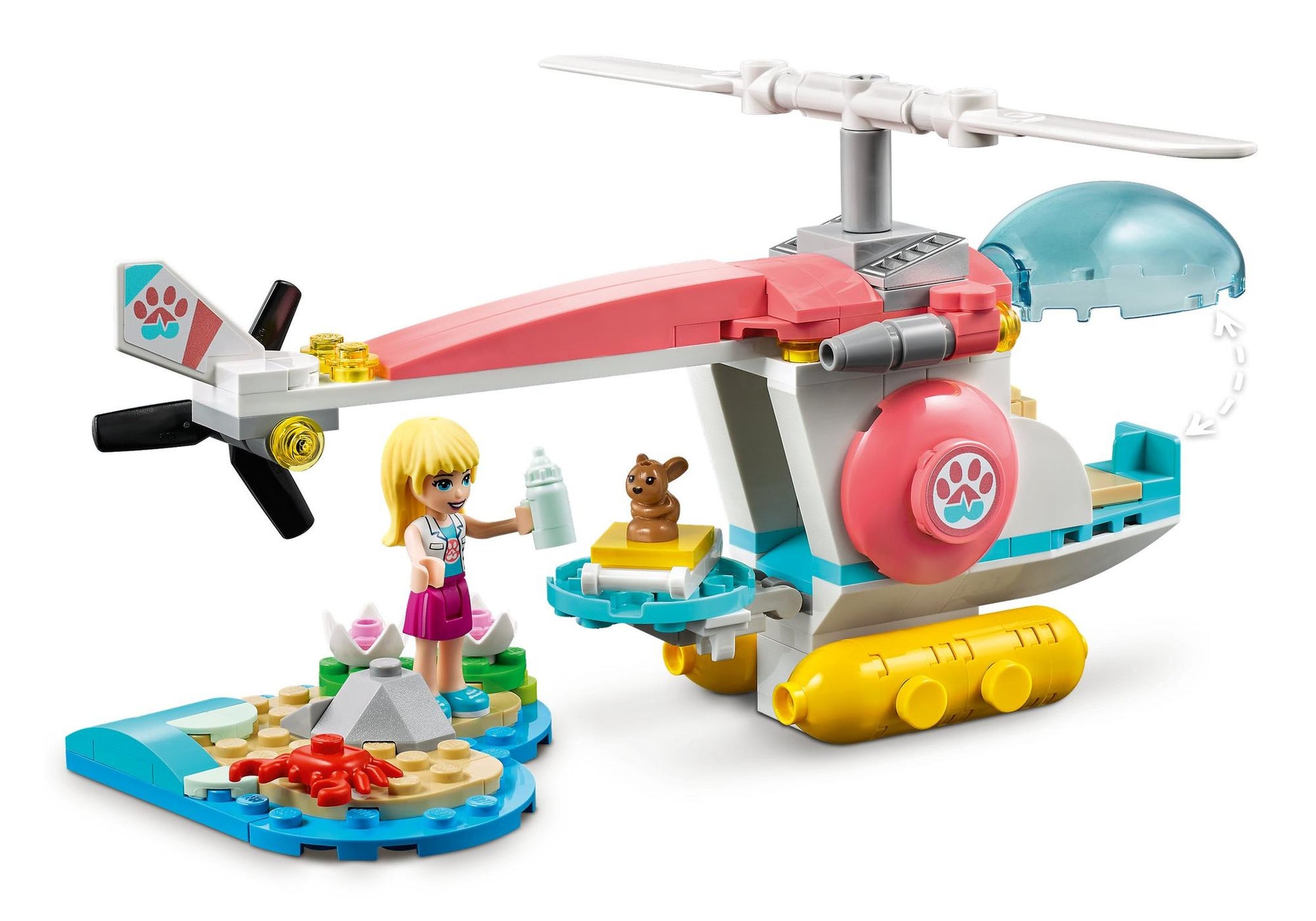 Lego 41692 Friends: Tierrettungshubschrauber - plegobil