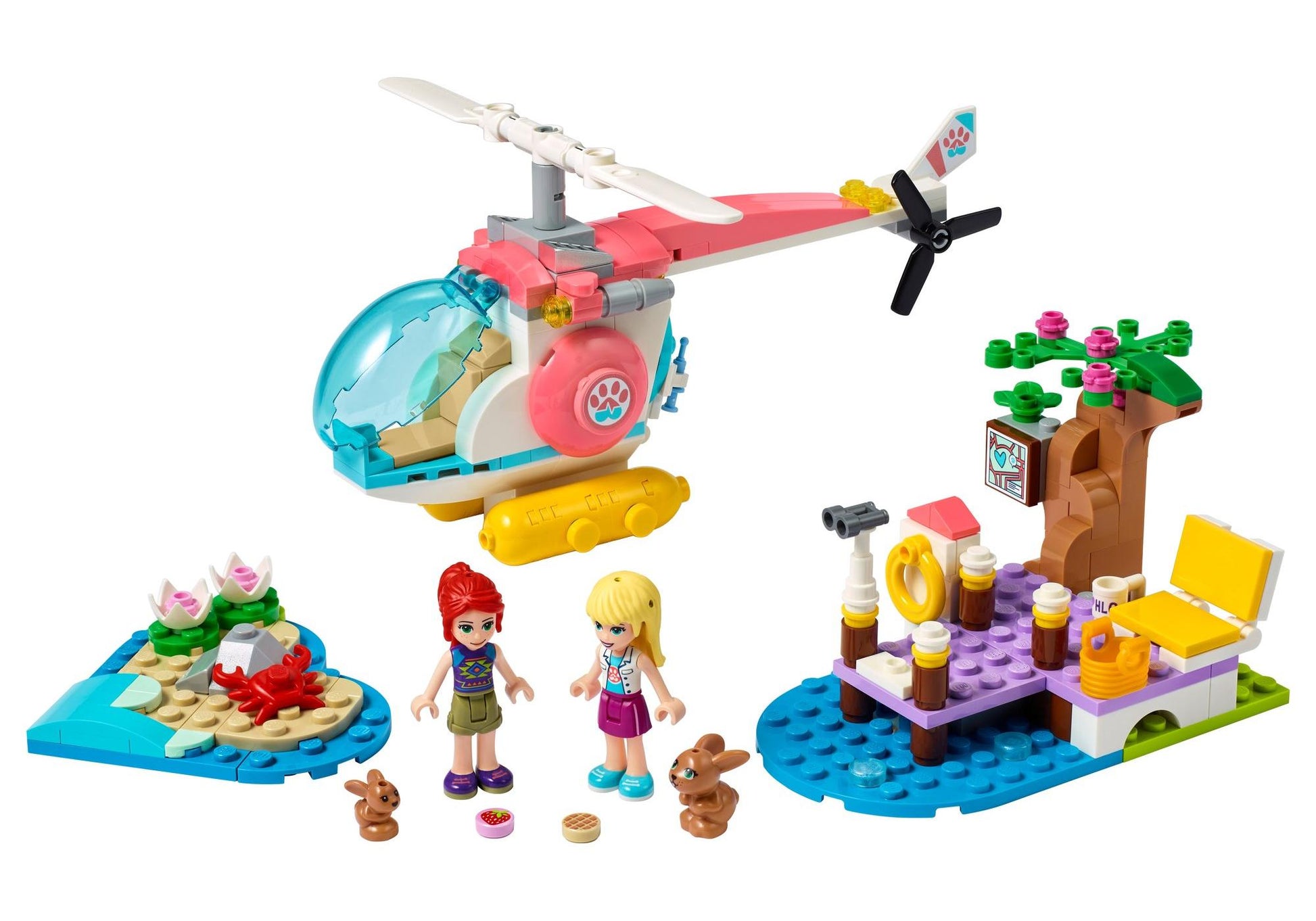 Lego 41692 Friends: Tierrettungshubschrauber - plegobil
