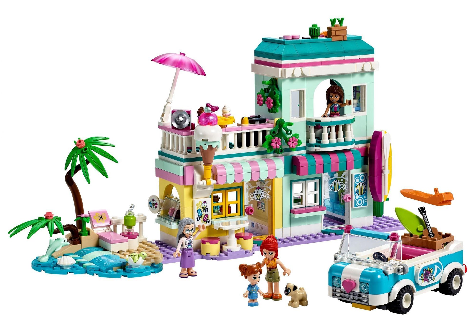 Lego 41693 Friends Surfer-Strandhaus - plegobil