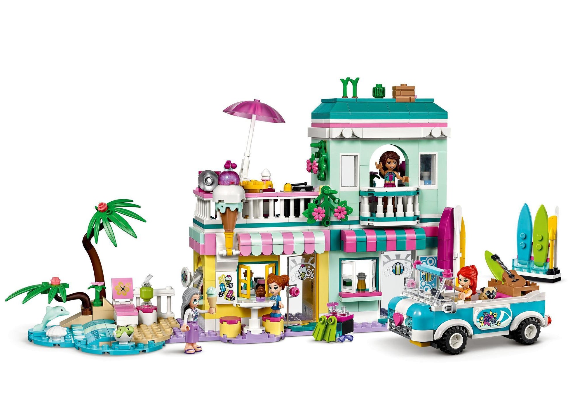 Lego 41693 Friends Surfer-Strandhaus - plegobil