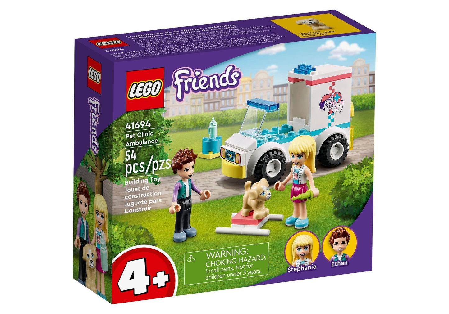 Lego 41694 Friends Tierrettungswagen - plegobil