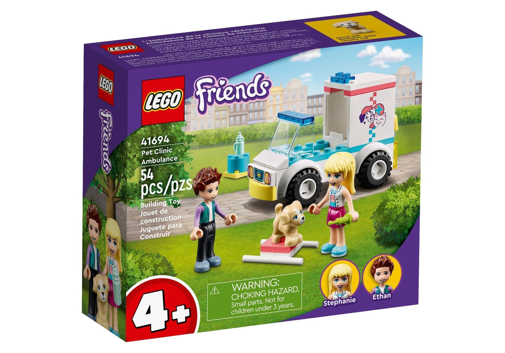 Lego 41694 Friends Tierrettungswagen - plegobil