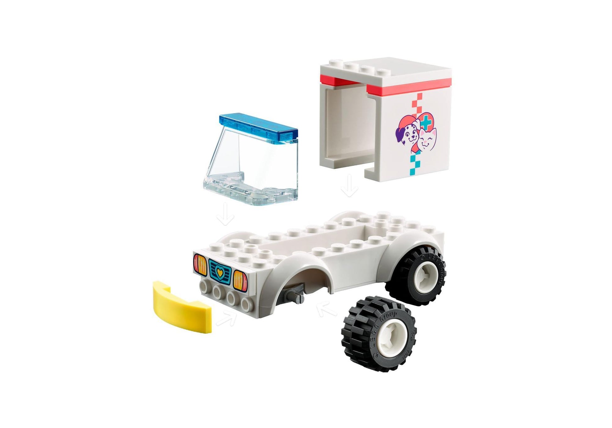 Lego 41694 Friends Tierrettungswagen - plegobil