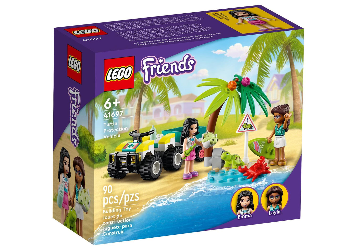 Lego 41697 Friends Schildkröten-Rettungswagen - plegobil