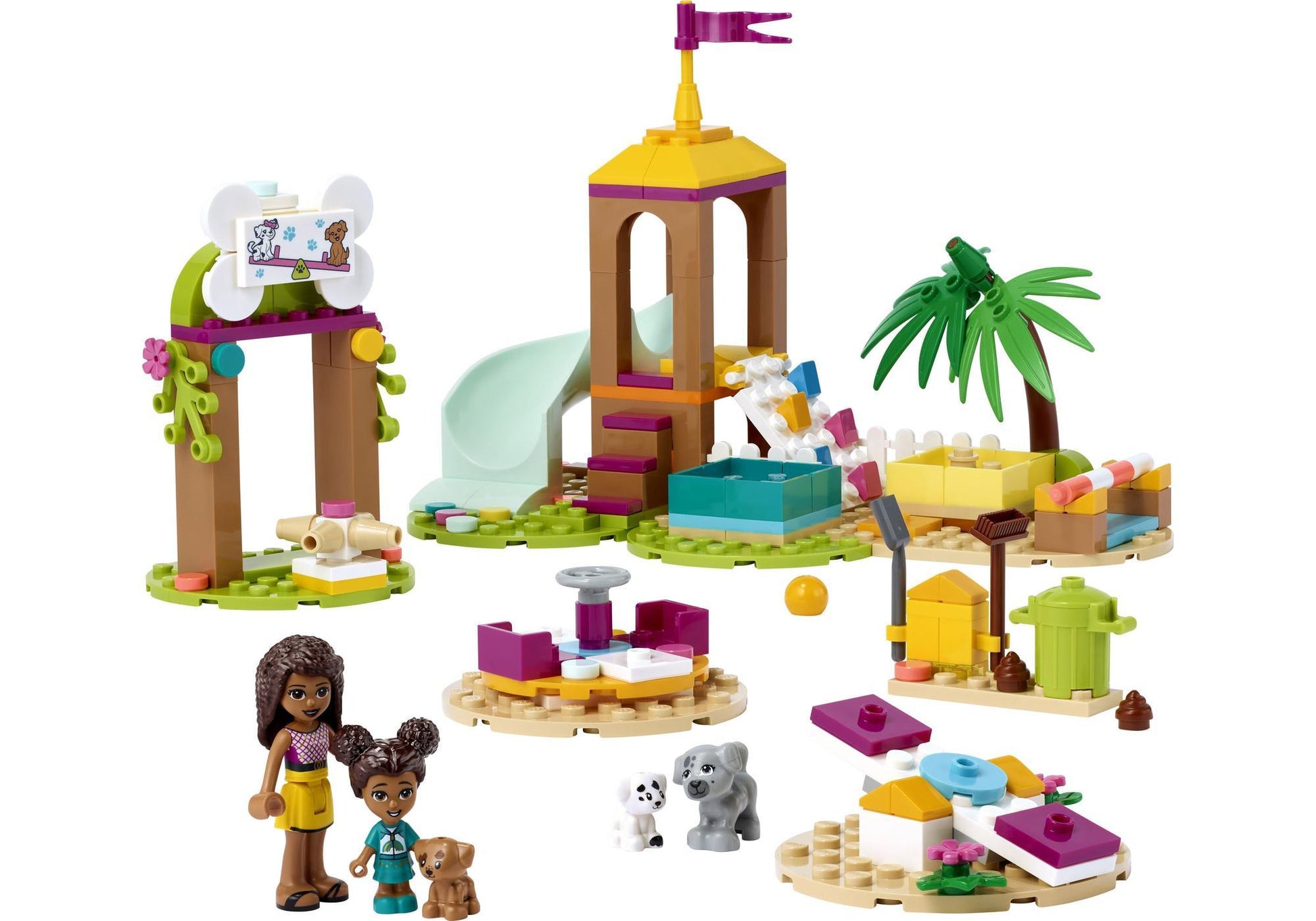 Lego 41698 Friends Tierspielplatz - plegobil