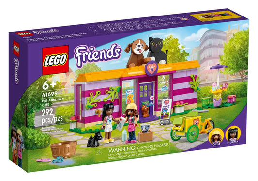 Lego 41699 Friends Tieradoptionscafé - plegobil