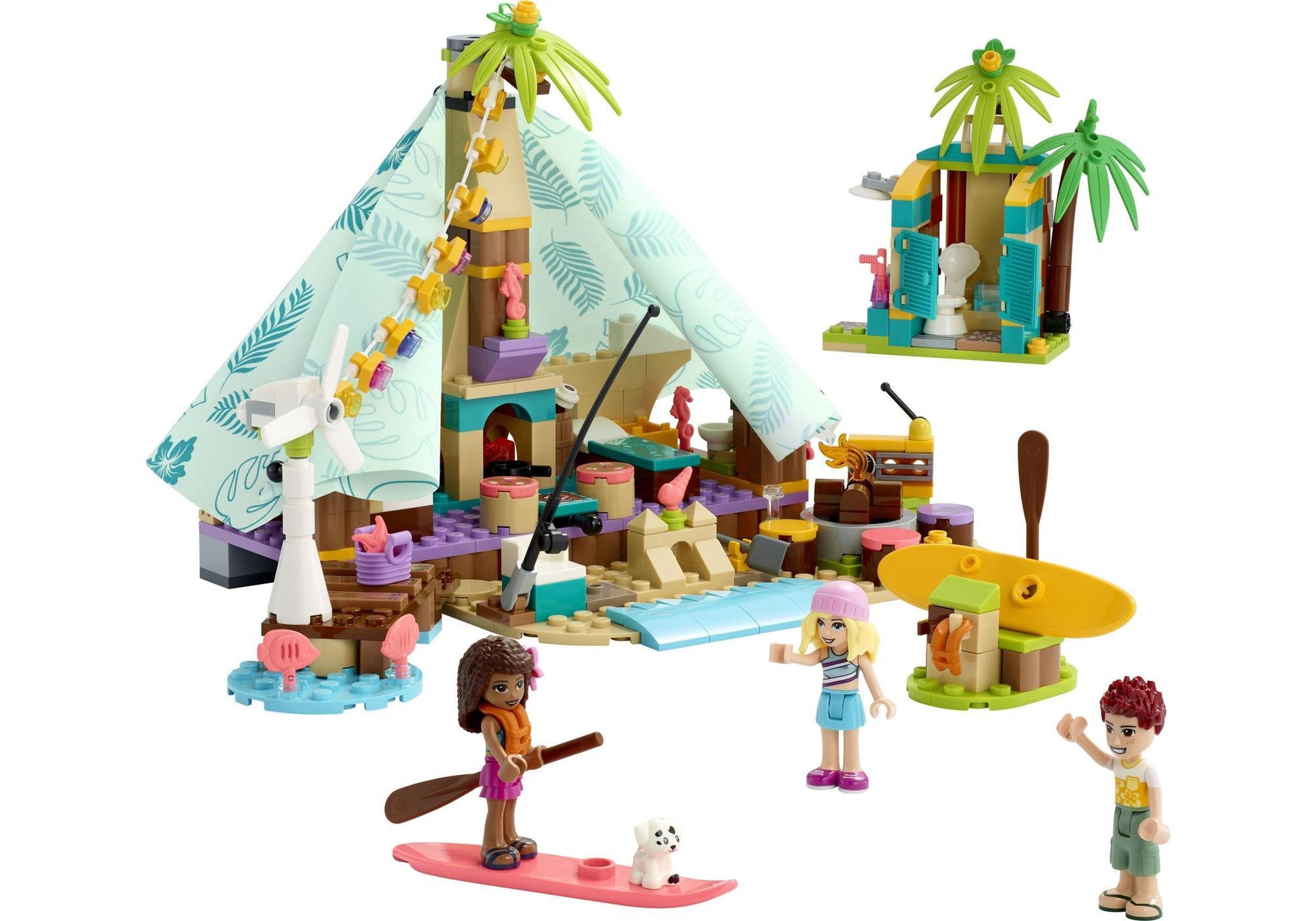Lego 41700 Friends Glamping am Strand - plegobil