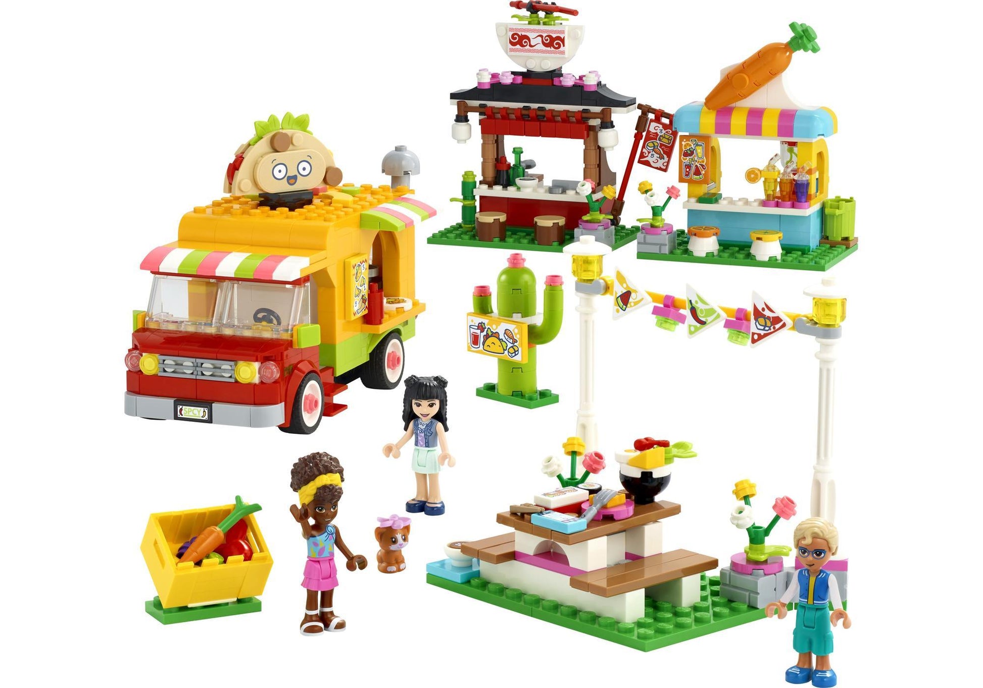Lego 41701 Friends Streetfood-Markt - plegobil