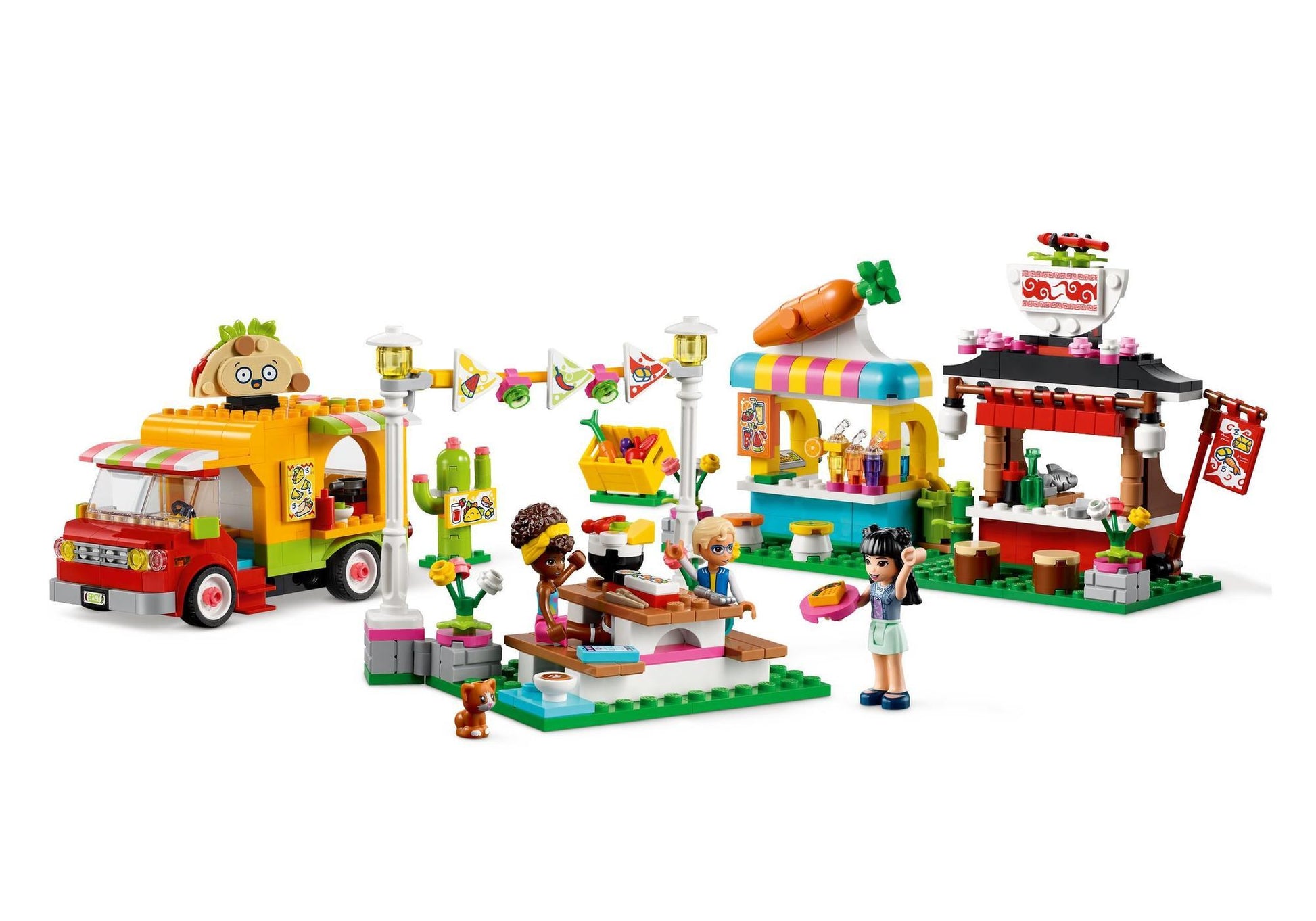 Lego 41701 Friends Streetfood-Markt - plegobil