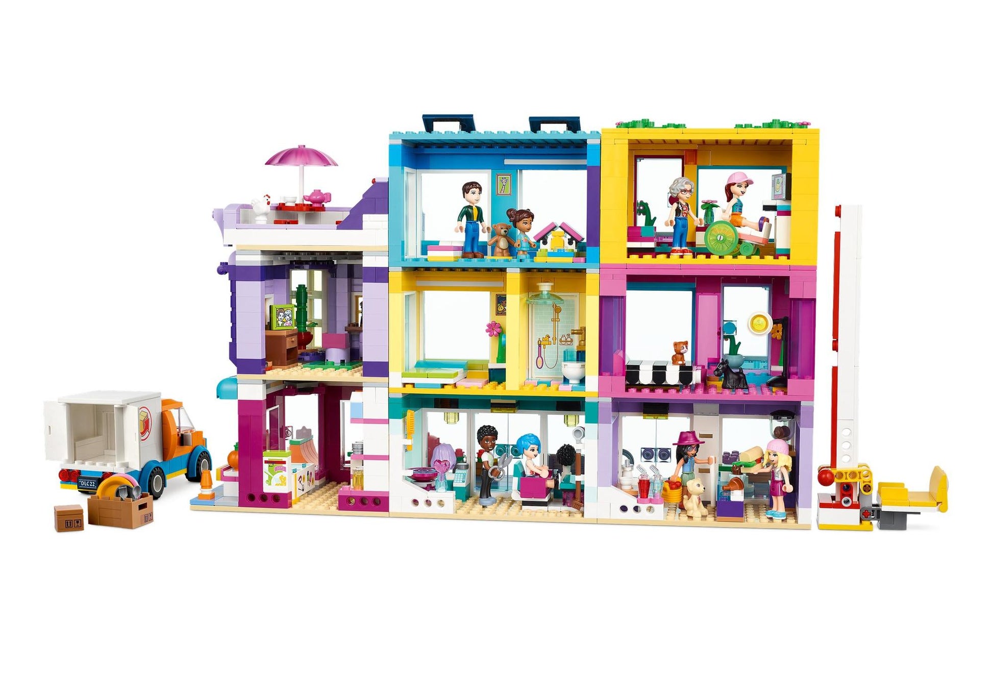 Lego 41704 Friends Wohnblock - plegobil