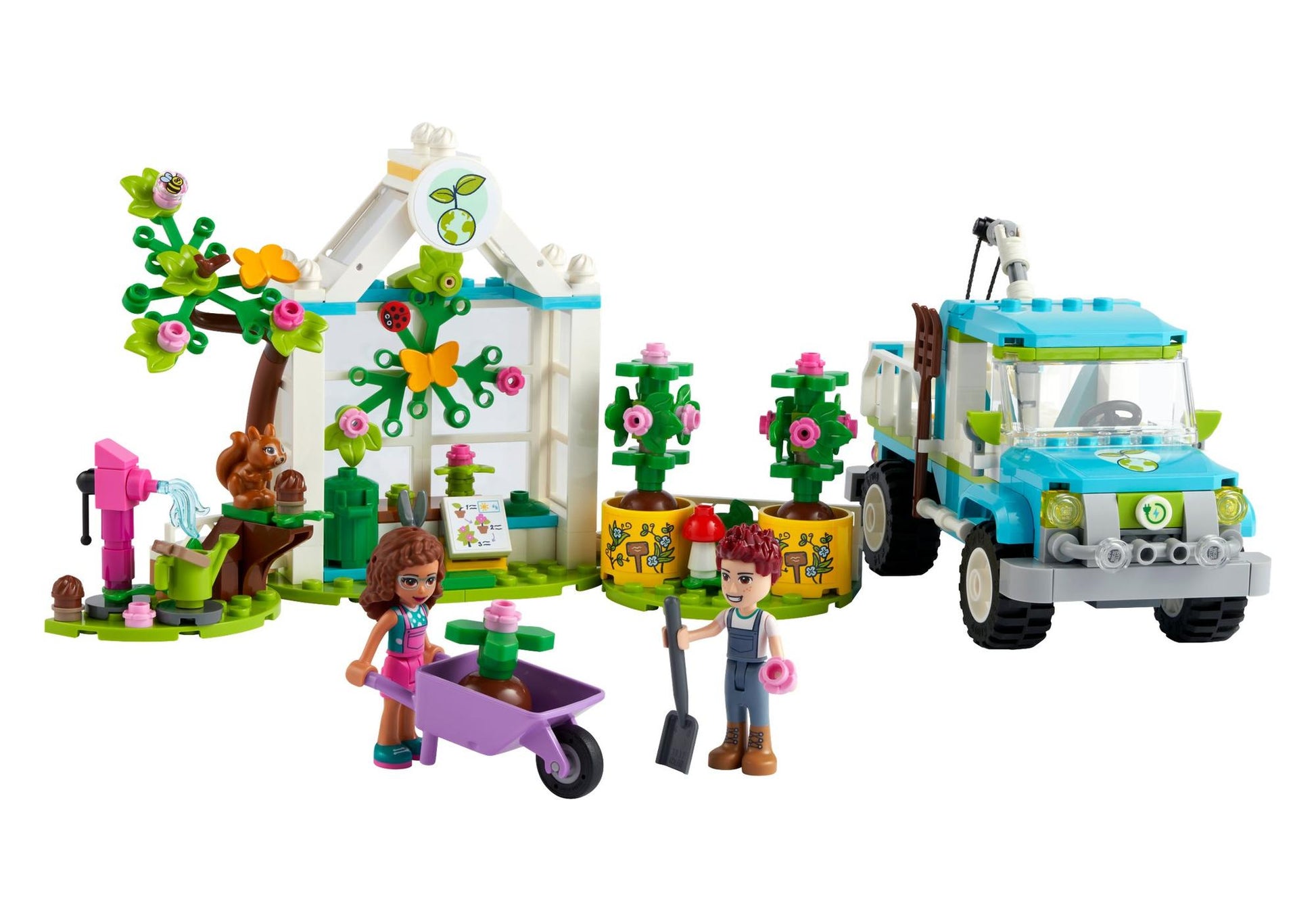 Lego 41707 Friends Baumpflanzungsfahrzeug - plegobil