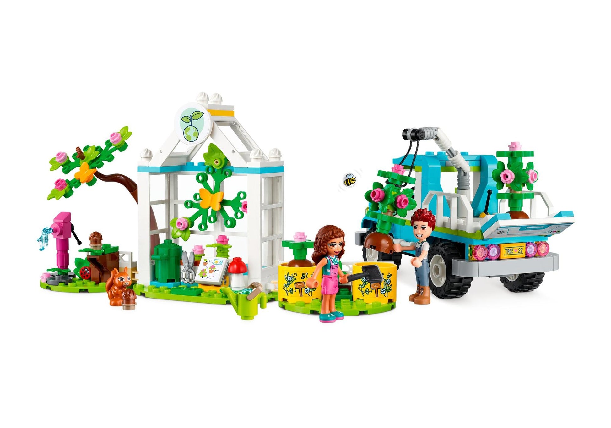 Lego 41707 Friends Baumpflanzungsfahrzeug - plegobil