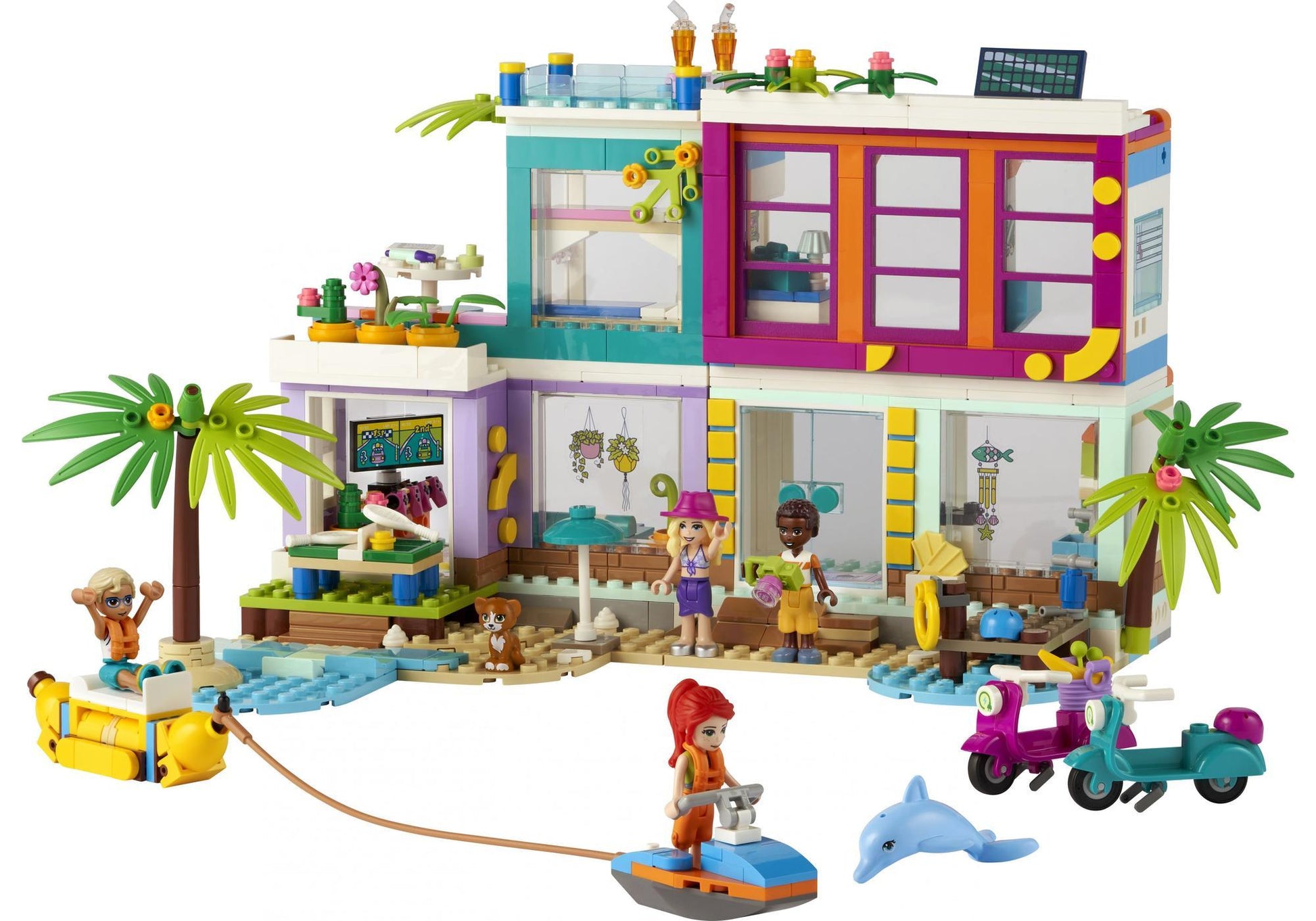 Lego 41709 Friends Ferienhaus am Strand - plegobil