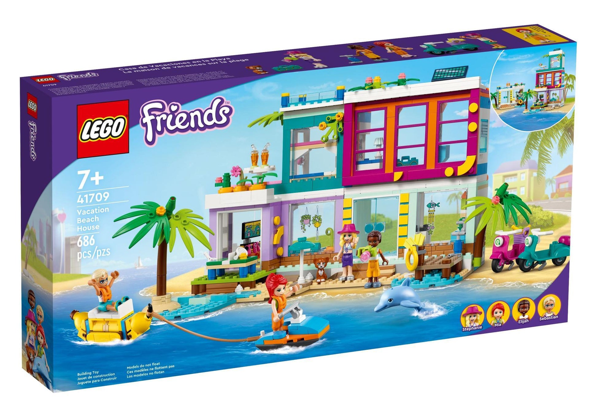 Lego 41709 Friends Ferienhaus am Strand - plegobil