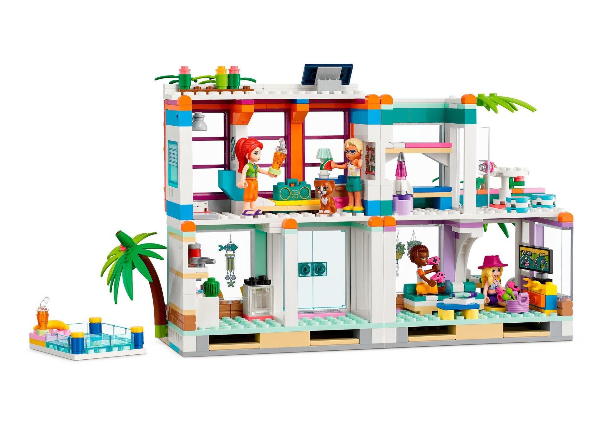 Lego 41709 Friends Ferienhaus am Strand - plegobil