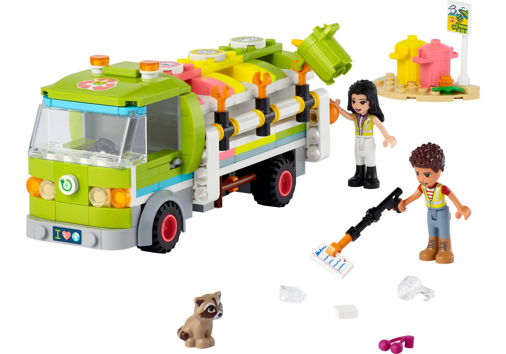 Lego 41712 Friends Recycling-Auto - plegobil